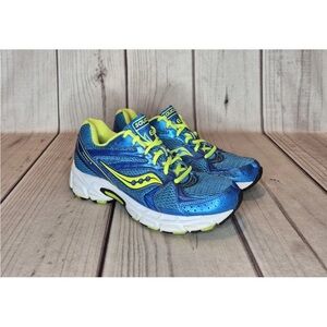 Saucony Oasis 2 Women's Size 9 Blue Yellow Running Shoes